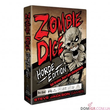 Zombie Dice Horde Edition